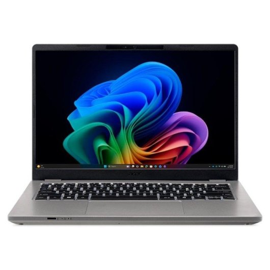 Laptop Acer TravelMate P4 14 14" Intel Core Ultra 5 16GB 512GB SSD Windows 11 Pro Italienisch Grau