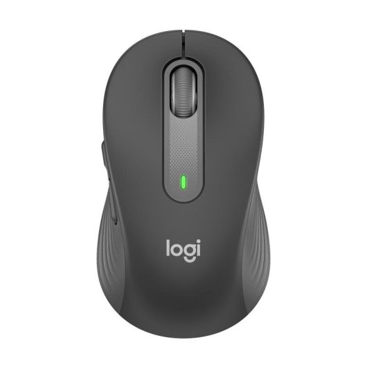 Ratón Logitech Signature M650 inalámbrico 4000 DPI negro con alfombrilla