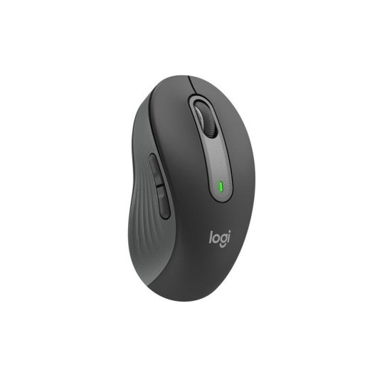 Ratón Logitech Signature M650 inalámbrico 4000 DPI negro con alfombrilla