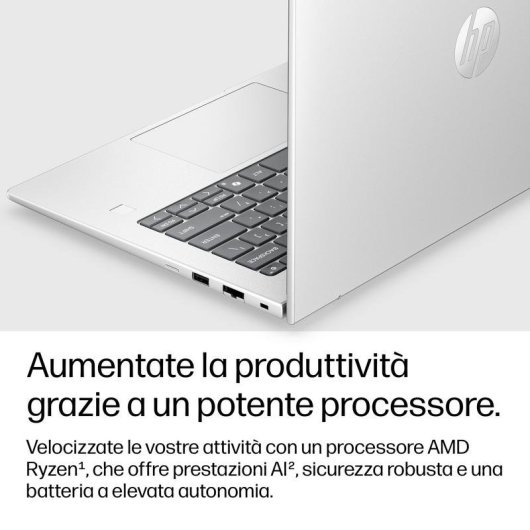 Portatile HP ProBook 4 G2a 14" AMD Ryzen 7 250 16GB 512GB SSD Windows 11 Pro