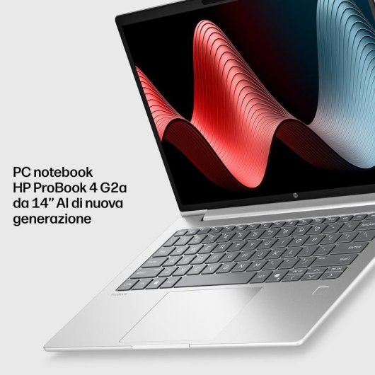 Portatile HP ProBook 4 G2a 14" AMD Ryzen AI 7 445 24GB 512GB SSD Windows 11 Pro