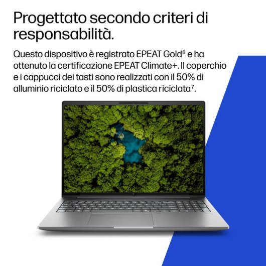 Portatile HP ZBook X 16" Intel Core Ultra 7 356H 24GB 1TB SSD RTX PRO 1000 Windows 11 Pro