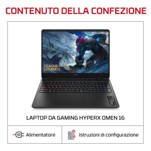 Notebook HP HyperX OMEN 16 16" Intel Core Ultra 9 275HX 32GB 1TB SSD RTX 5070
