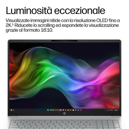 Portatile HP OmniBook 3 16 16" Intel Core Ultra 7 24GB 512GB SSD Windows 11