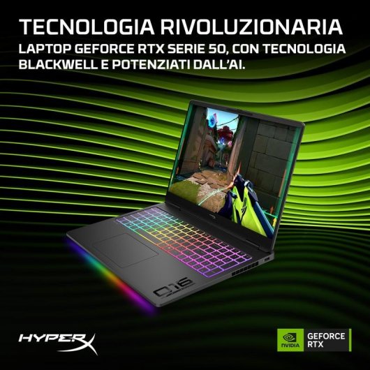 Portatile HP OMEN MAX 16 16" Intel Core Ultra 9 32GB 1TB SSD RTX 5080 Windows 11 Home