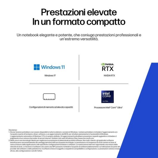 Portatile HP ZBook 8 G1i 14" Intel Core Ultra 7 255H 16GB 512GB SSD RTX 500 Ada