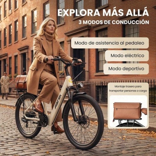 Elektrofahrrad Aairsk Su7 250 W 36 V 24" 7 Gänge
