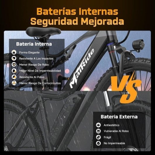 Vélo électrique Aairsk Xt90 250 W 48 V 20 Ah 21 vitesses autonomie 100 km