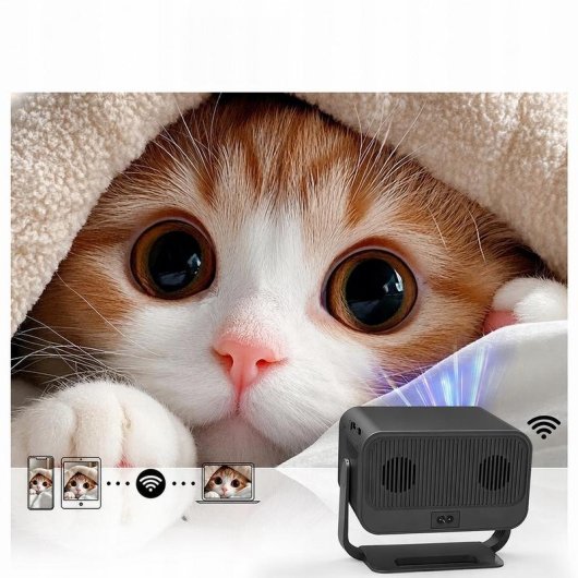 Proyector Blow MaxView Black Full HD 650 Lúmenes 150" LED Wi-Fi Portátil