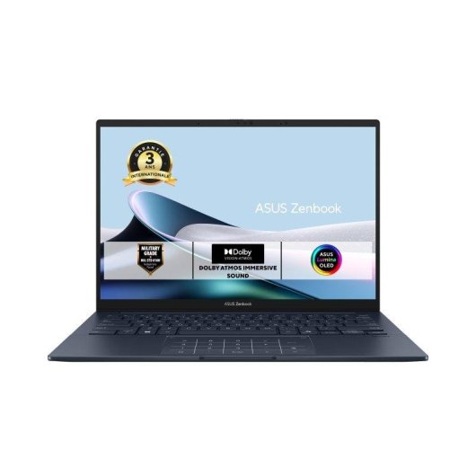 Ordinateur portable ASUS Zenbook 14 UX3405CA 14" Intel Core Ultra 7 255H 16Go 512Go SSD Intel Arc 140T Windows 11 Pro