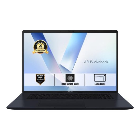 Portátil ASUS Vivobook 18 M1807GA 18" AMD Ryzen AI 7 16GB 512GB SSD Radeon 840M Windows 11