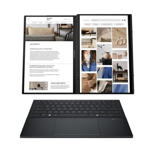 Laptop ASUS Zenbook Duo UX8406CA 14" Intel Core Ultra 9 32GB 1TB SSD Intel Arc 140T Windows 11 Pro