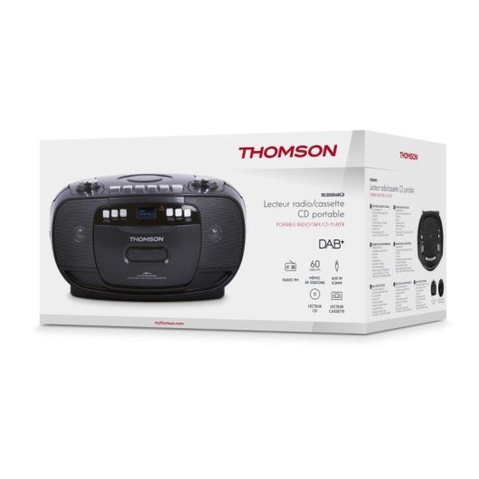 Radio Thomson RK200DABCD DAB+ FM CD Cassette Portable