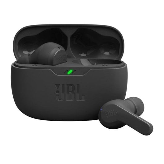 Auriculares JBL Wave Beam sans fil Bluetooth IP54 pour appels et musique noirs