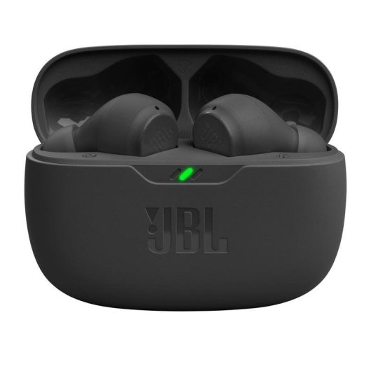 Auriculares JBL Wave Beam sans fil Bluetooth IP54 pour appels et musique noirs