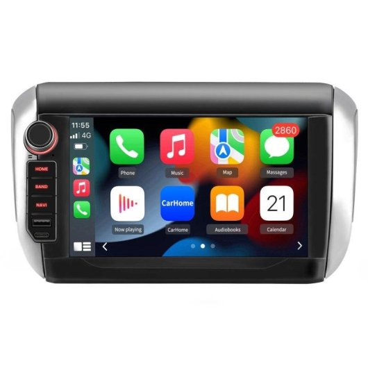 Autoradio JUNSUN Peugeot 208 2008 Android 15 CarPlay GPS 8" 64GB