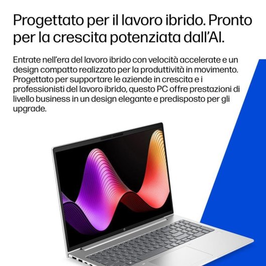 Portatile HP ProBook 4 G2i 16" Intel Core Ultra 7 16GB 512GB SSD Intel Graphics Windows 11 Pro