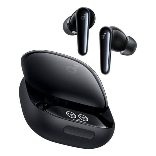Écouteurs Soundcore Liberty 4 Pro sans fil Bluetooth, réduction active du bruit, noirs