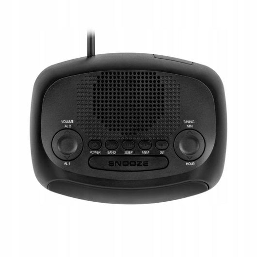 Radioreloj Kruger&Matz KM0824 AM/FM Doble Alarma