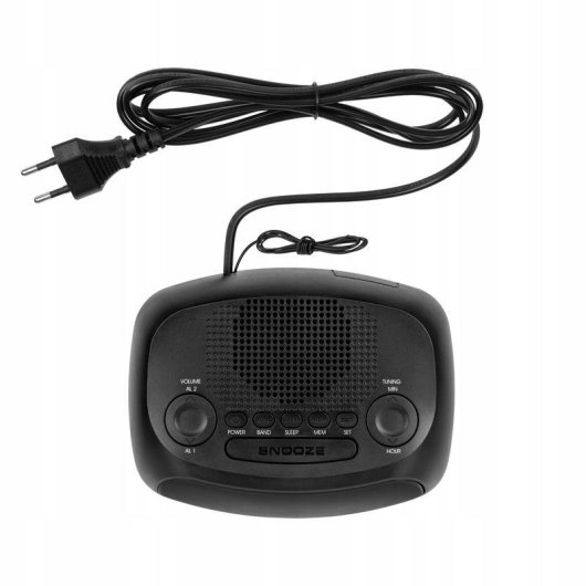 Radioreloj Kruger&Matz KM0824 AM/FM Doble Alarma