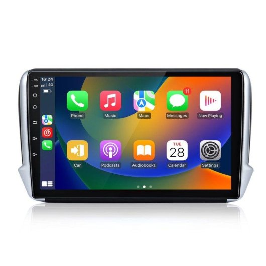 Autoradio JUNSUN Android 15 CarPlay Peugeot 208/2008