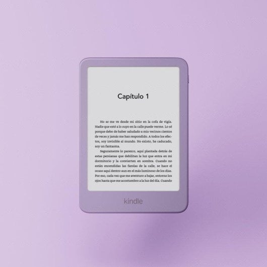 Libro Electrónico Amazon Kindle (última generación) WiFi 6" 16GB con Publicidad Morado