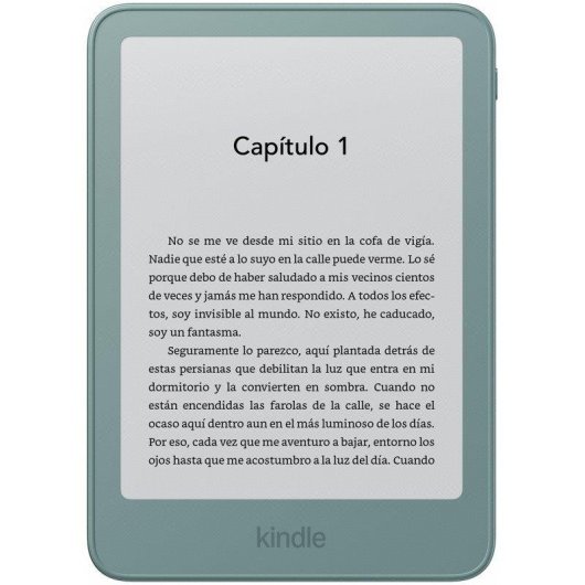 Libro Electrónico Amazon Kindle (última generación) WiFi 6" 32GB Verde agua