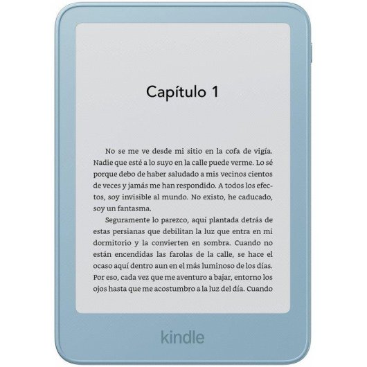 Libro electrónico Amazon Kindle (última generación) WiFi 6" 32GB Azul alpino