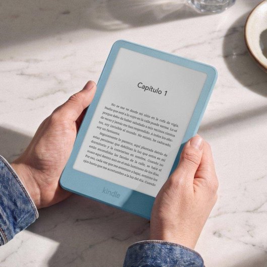 Libro electrónico Amazon Kindle (última generación) WiFi 6" 32GB Azul alpino