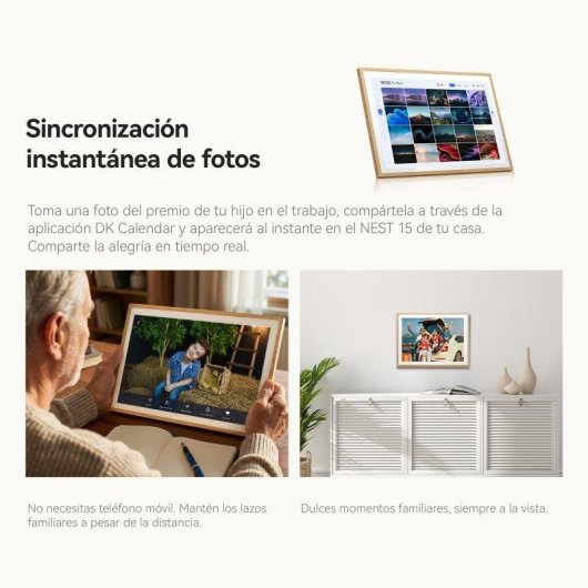 Calendrier numérique familial Blackview NEST 15 15,6" tactile WiFi 6