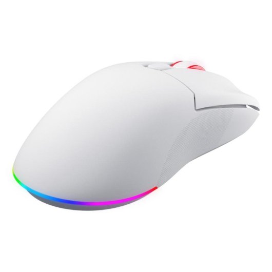 Souris HATOR Pulsar 4 Gaming 2,4 GHz Bluetooth USB 16000 DPI Blanc RGB