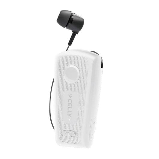 Celly BHCLIP Draadloze USB-C Koptelefoon met Ruisonderdrukking Wit