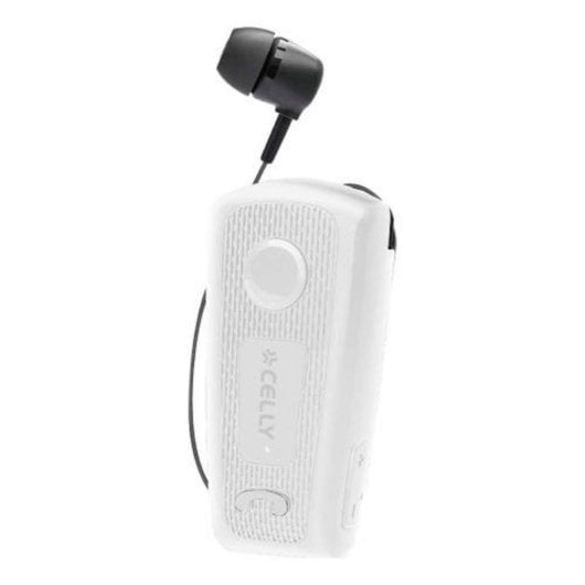 Celly BHCLIP Draadloze USB-C Koptelefoon met Ruisonderdrukking Wit