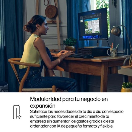 PC Sobremesa HP ProDesk 4 SFF G1i Intel Core Ultra 5 225 16GB 512GB SSD Windows 11