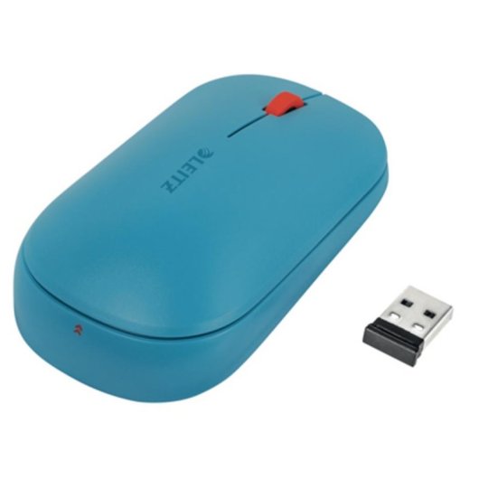 Ratón Leitz Cosy inalámbrico 2,4 GHz + Bluetooth 5.0 4000 DPI azul