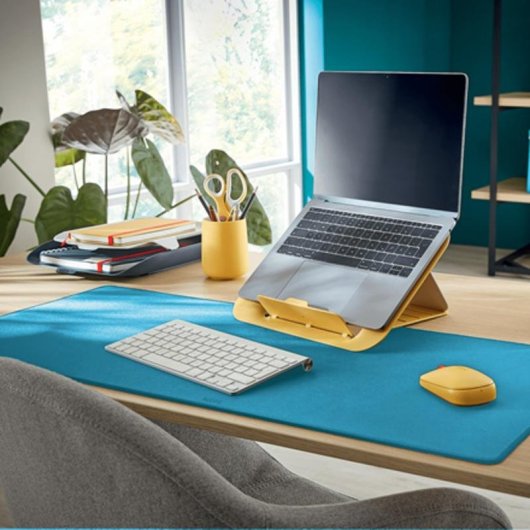 Ratón Leitz Cosy inalámbrico 2,4 GHz + Bluetooth 5.0 4000 DPI azul