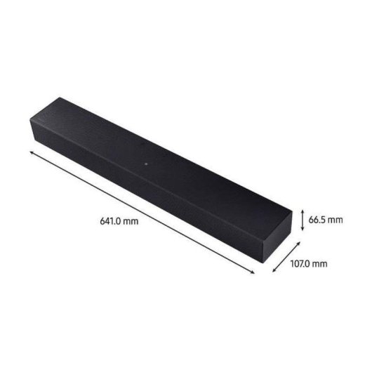 Barra de Sonido Samsung HW-B410F 2.0 Bluetooth HDMI ARC Dolby 2.0 Negra