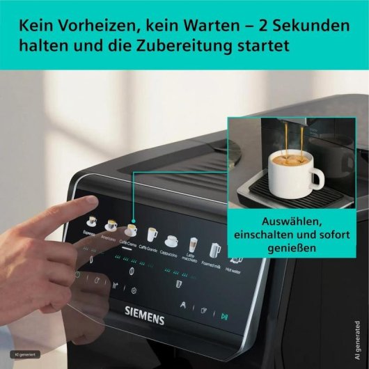 Cafetera superautomática Siemens EQ500 iAroma 1,8 L 15 bares con molinillo