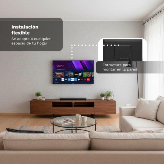 TV Grunkel QLED QLED-3226VD 32" HD Smart TV VIDAA