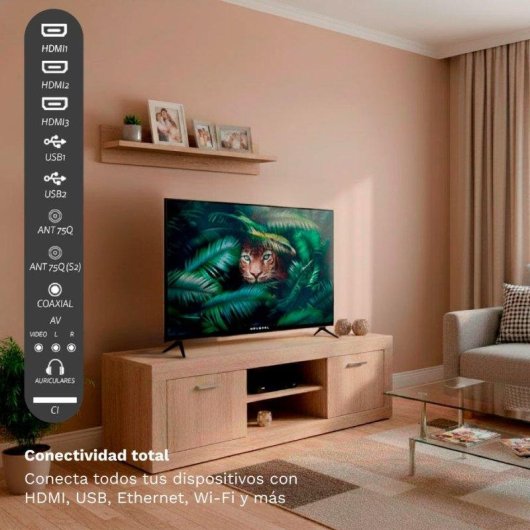 TV Grunkel LED LED-436UHDWBOS 43" 4K UltraHD Smart TV WebOS Wi-Fi