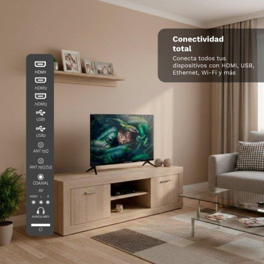 TV Grunkel QLED QLED-4026VD 40" Full HD Smart TV VIDAA 3 HDMI