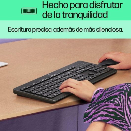 Tastiera HP 230 Wireless Nera Azerty