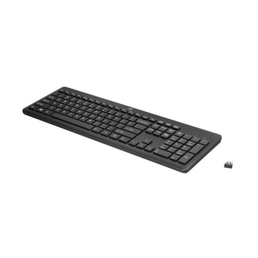Tastiera HP 230 Wireless Nera Azerty