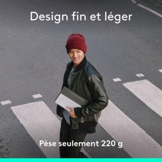 Teclado Logitech Keys-To-Go 2 Slim Mini Bluetooth Francés
