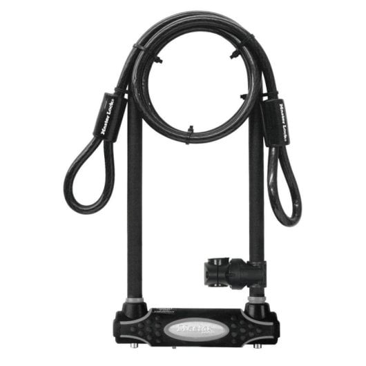 Antivol Master Lock XL avec câble en acier et clé