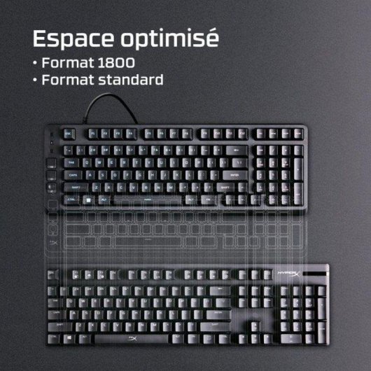 Tastiera HyperX Eve 1800 Cablata USB AZERTY