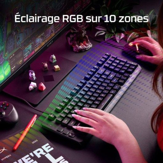 Tastiera HyperX Eve 1800 Cablata USB AZERTY