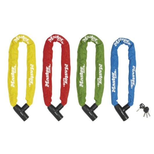 Chaine antivol Master Lock [Chiave] Ideale pour velos