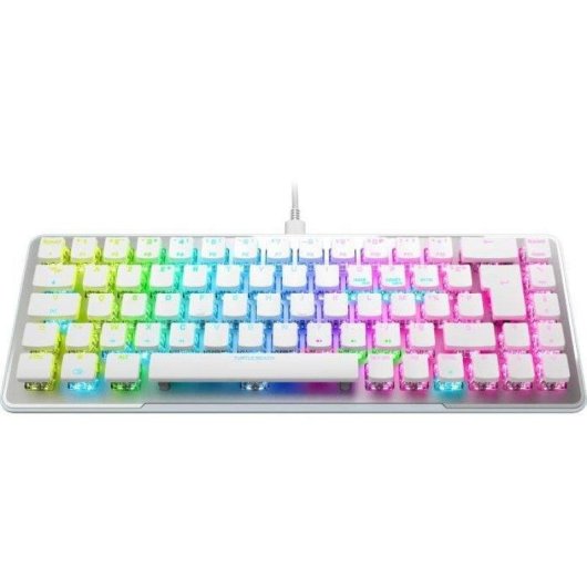Clavier Turtle Beach Vulcan II Mini Optique Sans Fil Blanc AZERTY
