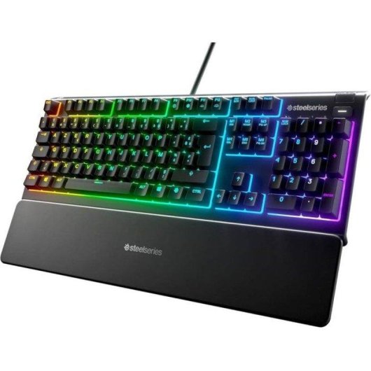 Clavier Steelseries Apex 3 Magnétique Ultra Silencieux Noir AZERTY